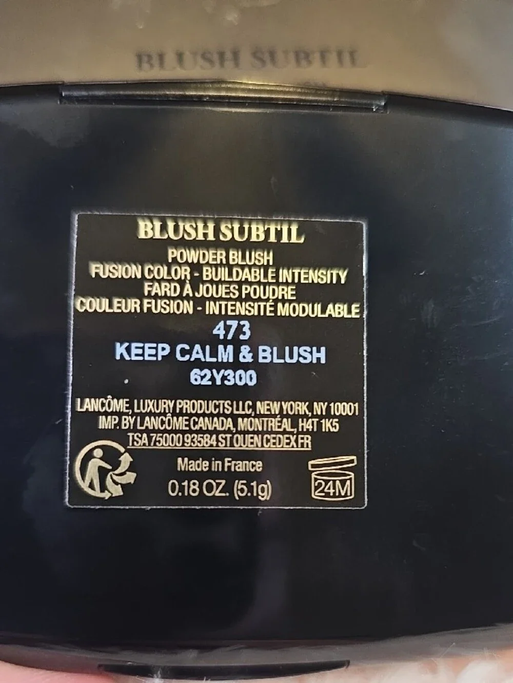 LANCOME BLUSH SUBTIL - 473 KEEP CALM & BLUSH